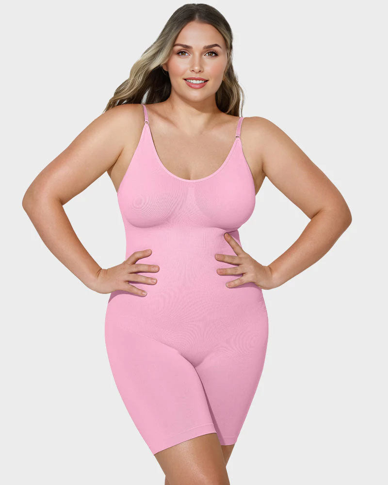 Faja moldeadora de cuerpo completo sin costuras y alisadora