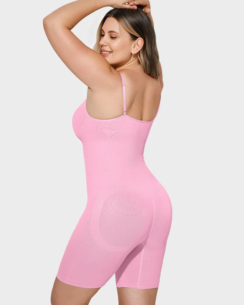 Faja moldeadora de cuerpo completo sin costuras y alisadora