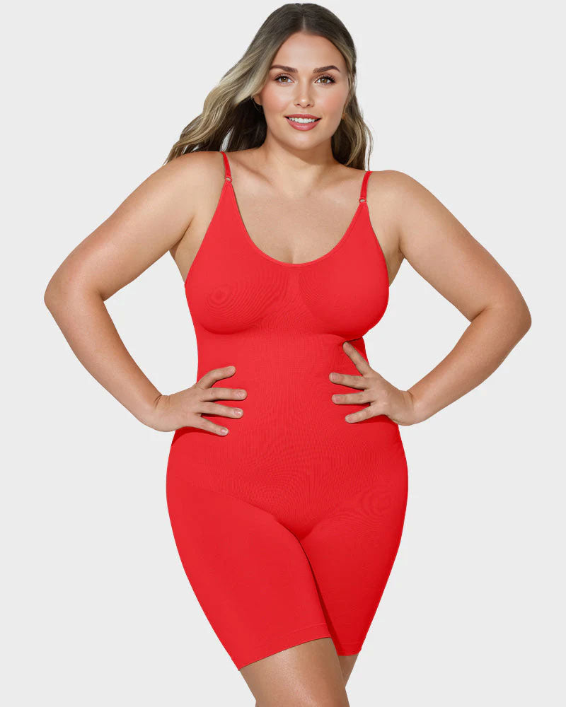 Faja moldeadora de cuerpo completo sin costuras y alisadora