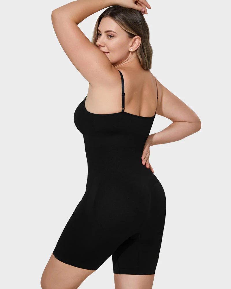 Faja moldeadora de cuerpo completo sin costuras y alisadora