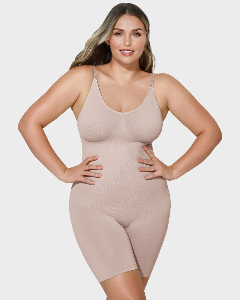 Faja moldeadora de cuerpo completo sin costuras y alisadora