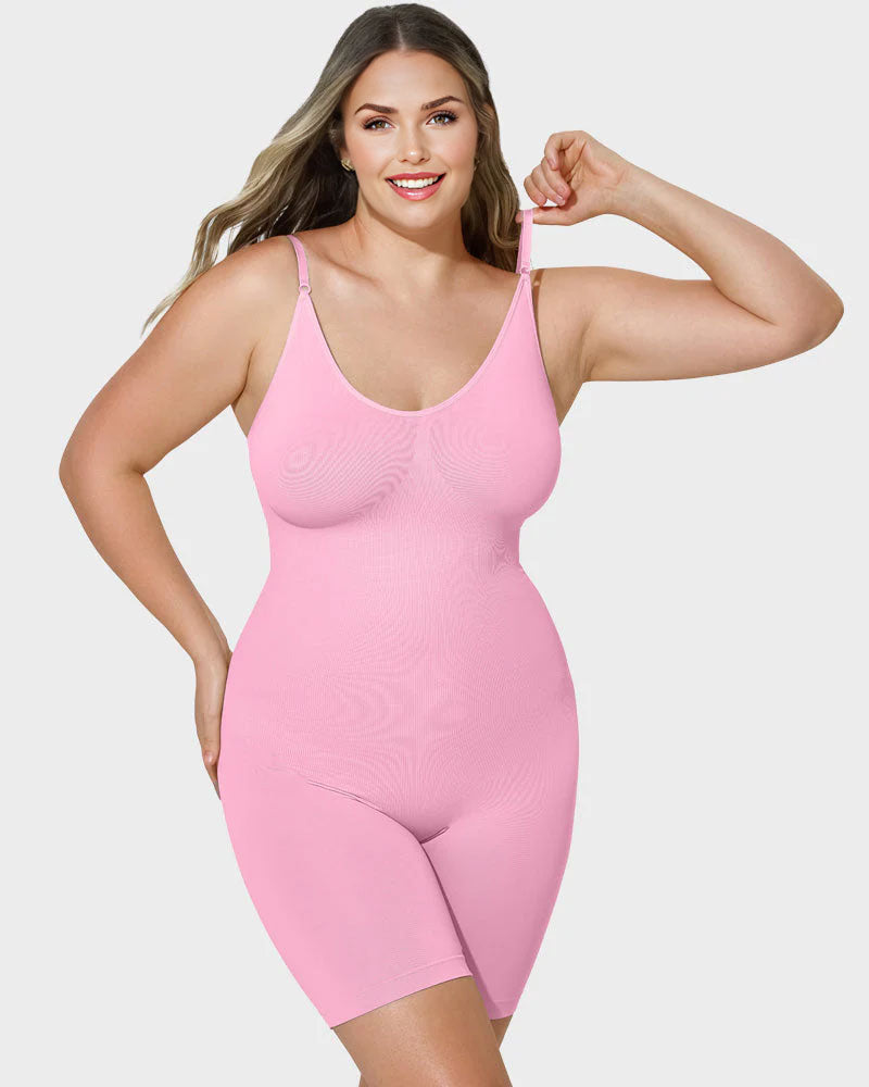 Faja moldeadora de cuerpo completo sin costuras y alisadora
