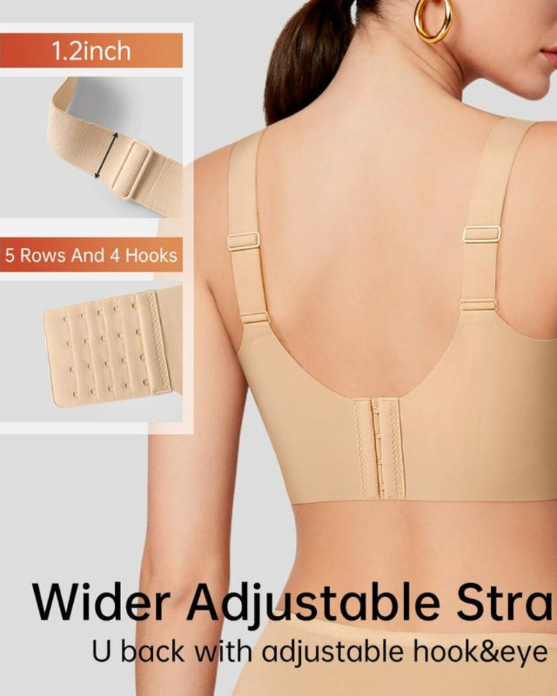 Wireless Push-Up Seamless Jelly Bra