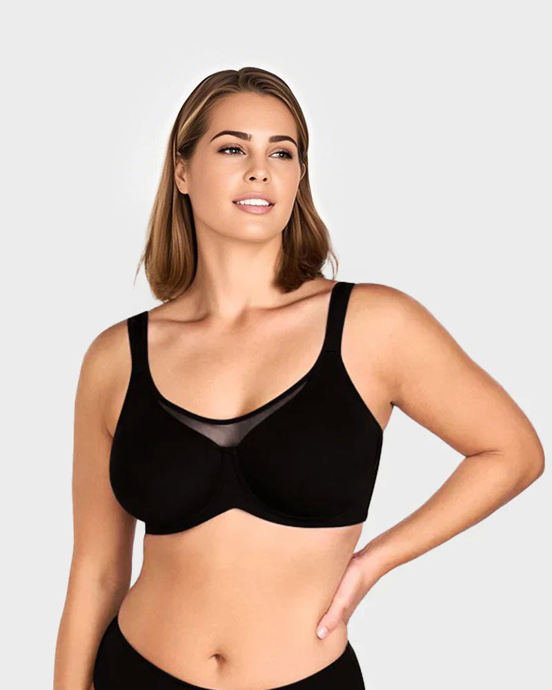 Plus Size Cooling Full Coverage Minimizer Bra