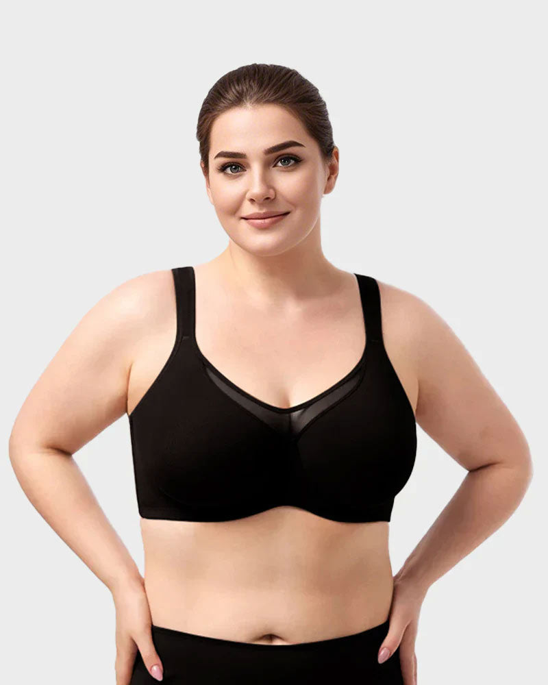 Plus Size Cooling Full Coverage Minimizer Bra