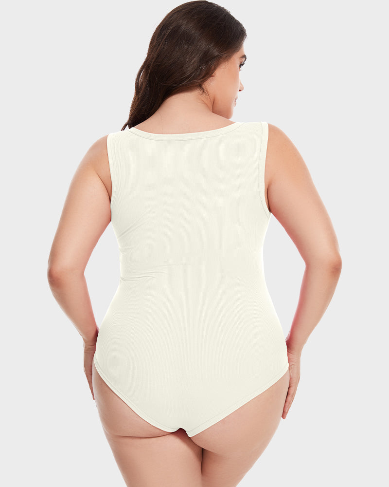 Bodys sin mangas con control de abdomen