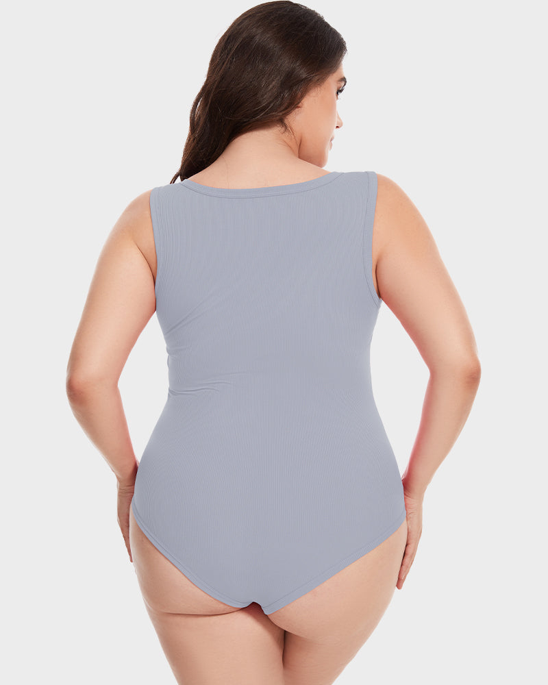 Bodys sin mangas con control de abdomen