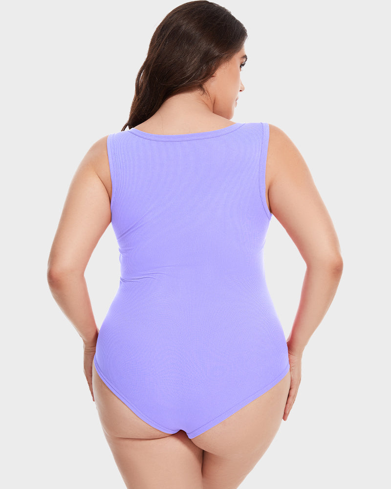 Bodys sin mangas con control de abdomen
