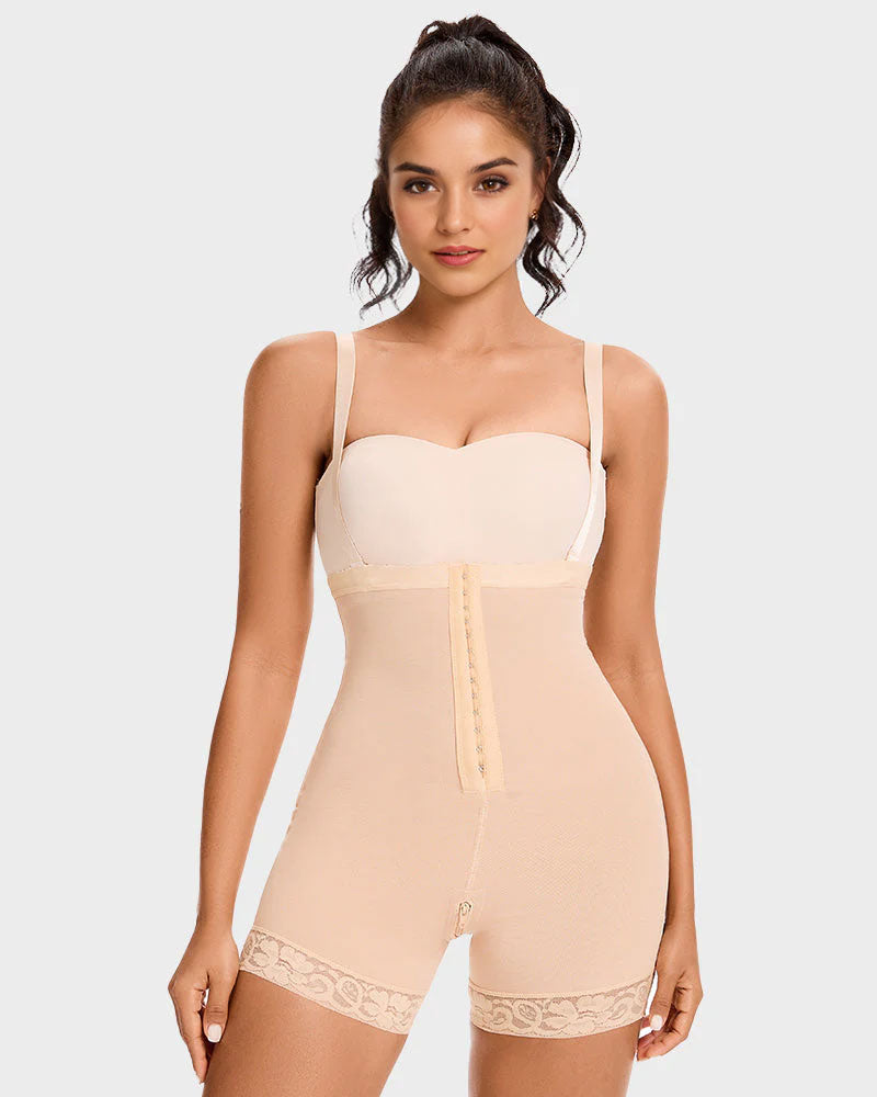 Body levantador de glúteos con control de abdomen y fajas BBL