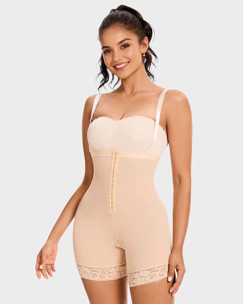 Body levantador de glúteos con control de abdomen y fajas BBL