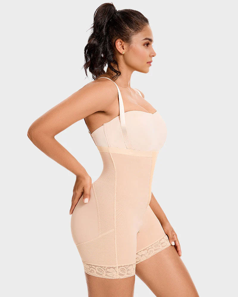 Body levantador de glúteos con control de abdomen y fajas BBL