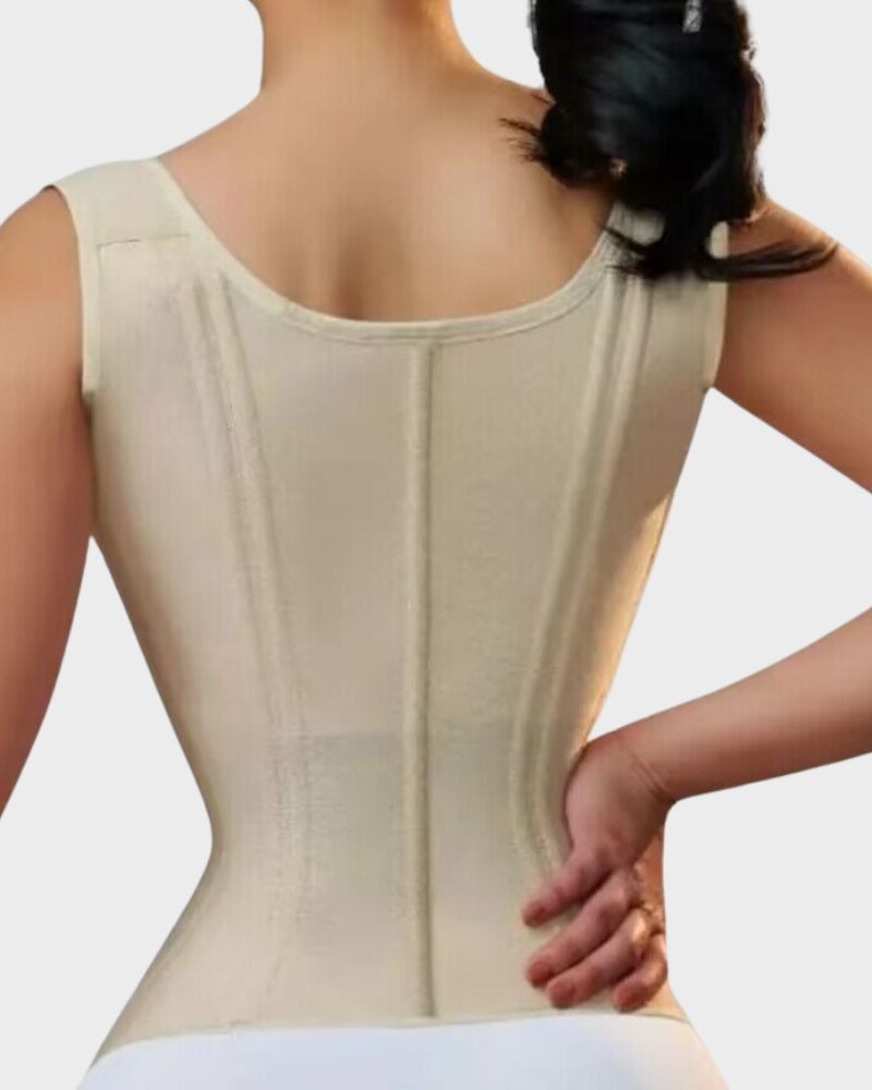 Chaleco corsé de doble cintura entrenador de cintura