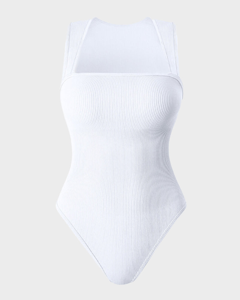 Bodys sin mangas con control de abdomen