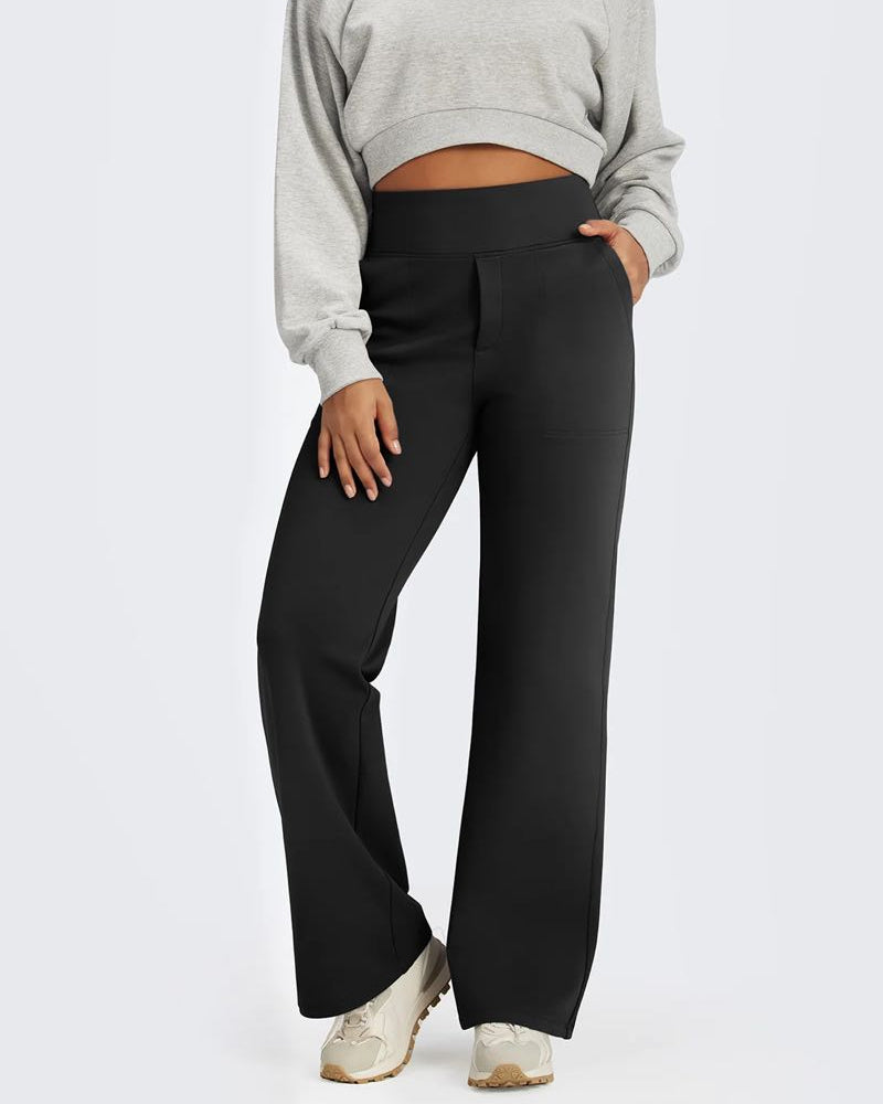 Loose High-Waist Business Casual Pants Yoga Pants